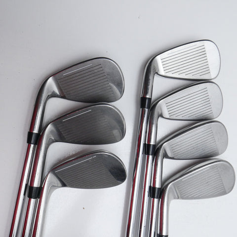 Used Cobra King F8 One Length Iron Set / 5 - PW + GW / Regular Flex