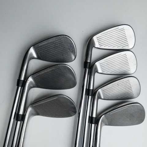 Used Cobra King F8 One Length Iron Set / 5 - PW + GW / Regular Flex
