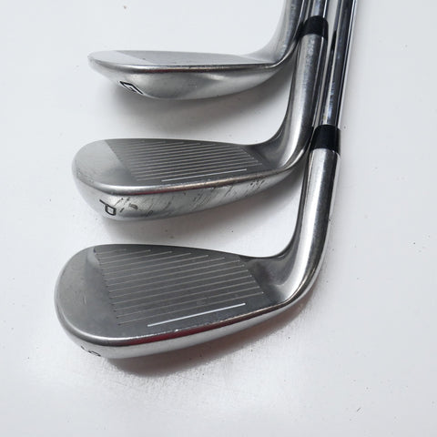 Used Cobra King F8 One Length Iron Set / 5 - PW + GW / Regular Flex