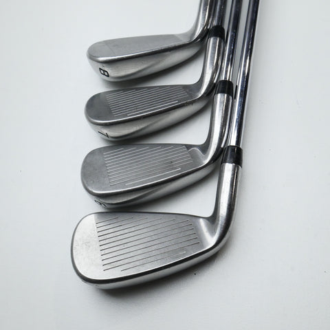 Used Cobra King F8 One Length Iron Set / 5 - PW + GW / Regular Flex