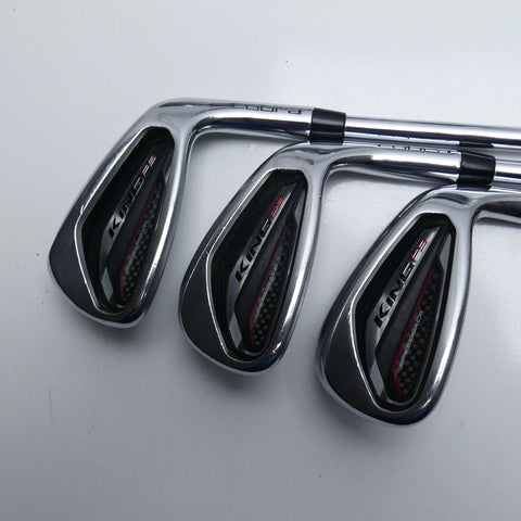 Used Cobra King F9 Speedback Iron Set / 5 - PW + GW / Stiff Flex