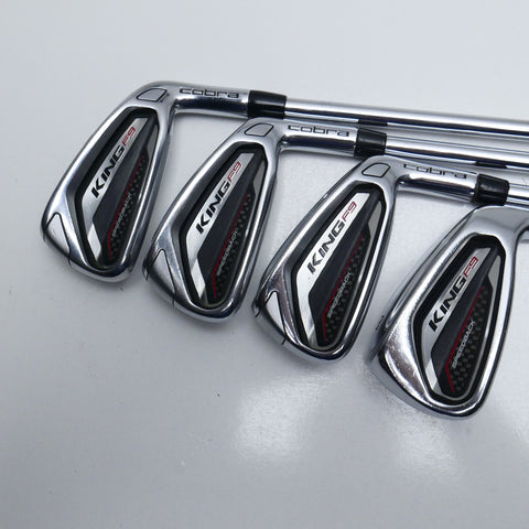 Used Cobra King F9 Speedback Iron Set / 5 - PW + GW / Stiff Flex