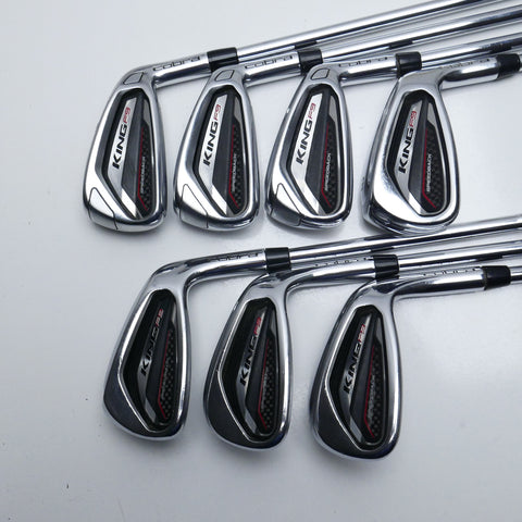 Used Cobra King F9 Speedback Iron Set / 5 - PW + GW / Stiff Flex