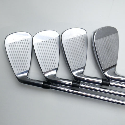 Used Cobra King F9 Speedback Iron Set / 5 - SW + GW / Stiff Flex