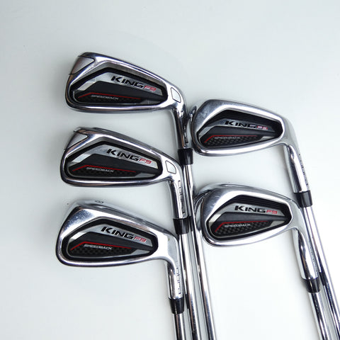 Used Cobra King F9 Speedback Iron Set / 6 - PW / Regular Flex