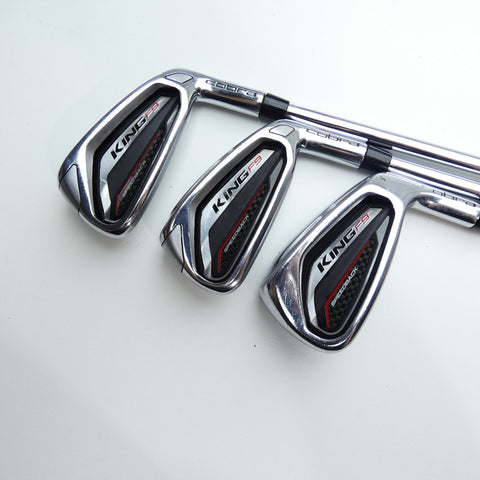 Used Cobra King F9 Speedback Iron Set / 6 - PW / Regular Flex