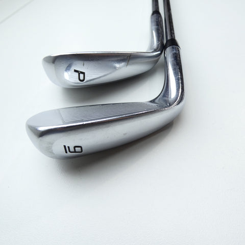 Used Cobra King F9 Speedback Iron Set / 6 - PW / Regular Flex