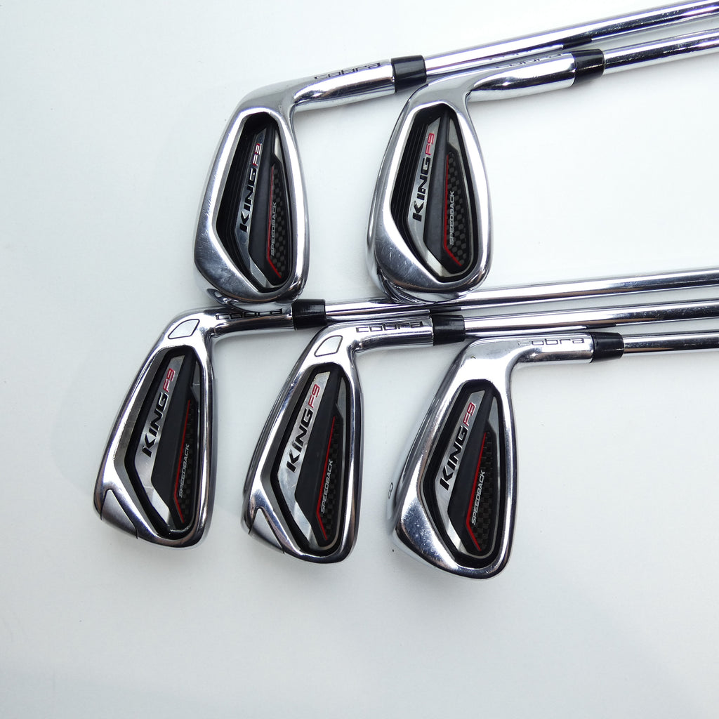 Used Cobra King F9 Speedback Iron Set / 6 - PW / Regular Flex