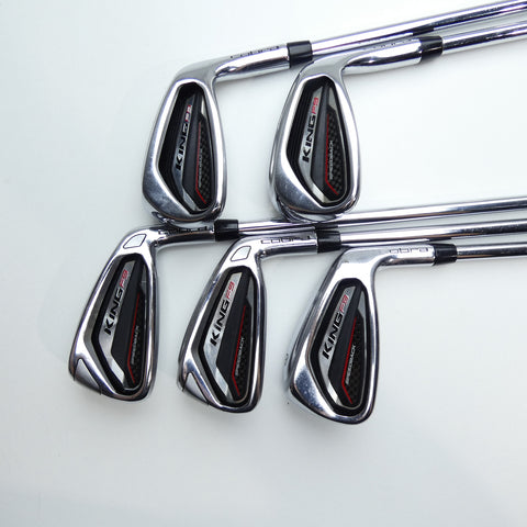 Used Cobra King F9 Speedback Iron Set / 6 - PW / Regular Flex