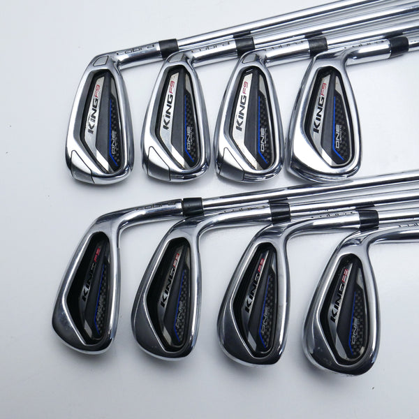 Used Cobra King F9 Speedback One Length Iron Set / 5 - SW + GW / Stiff Flex