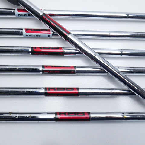 Used Cobra King F9 Speedback One Length Set / 4 - 9 IRON + GW / Regular Flex