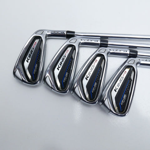 Used Cobra King F9 Speedback One Length Set / 4 - 9 IRON + GW / Regular Flex