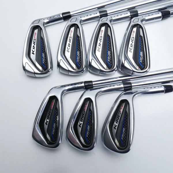 Used Cobra King F9 Speedback One Length Set / 4 - 9 IRON + GW / Regular Flex