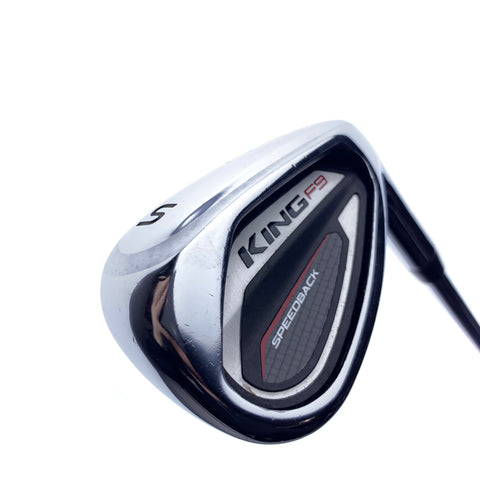Used Cobra King F9 Speedback SW Iron / 54 Degrees / Regular Flex