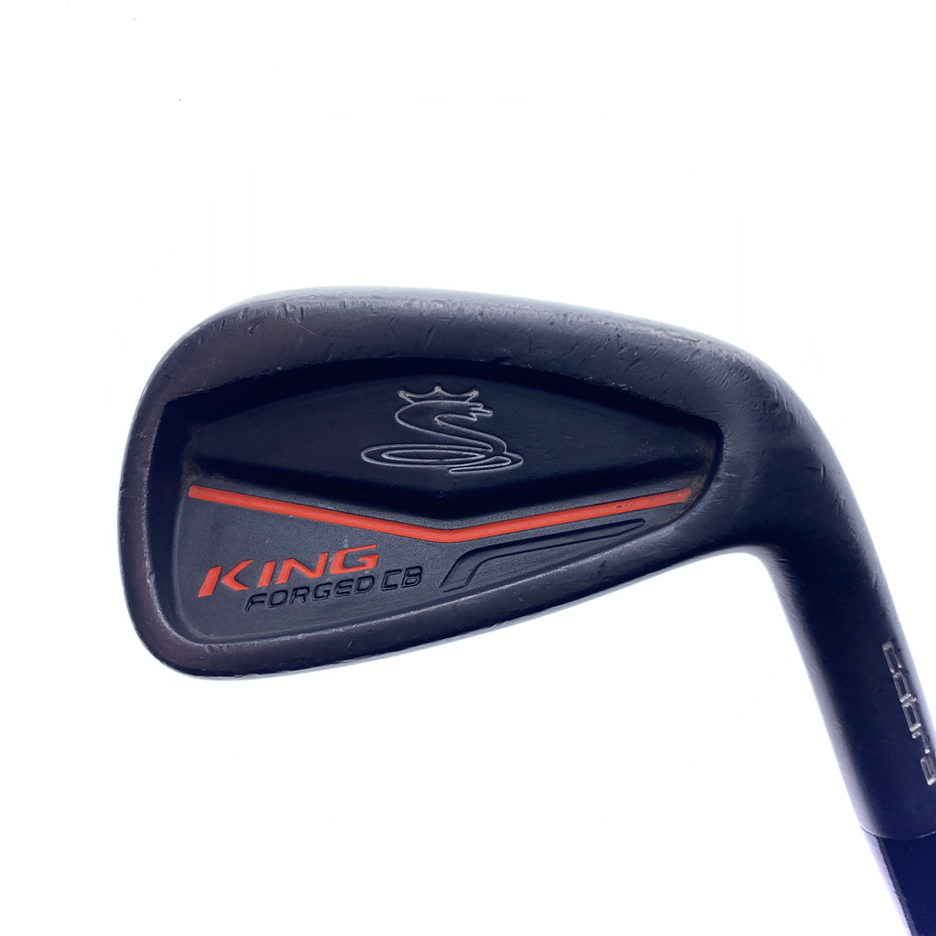 Used Cobra King Forged CB Black 2017 8 Iron / 38.0 Degrees / Regular Flex