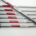 Used Cobra King Forged CB MB Chrome 2017 Iron Set / 4 - PW / Stiff Flex