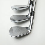 Used Cobra King Forged CB MB Chrome 2017 Iron Set / 4 - PW / Stiff Flex
