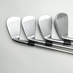 Used Cobra King Forged CB MB Chrome 2017 Iron Set / 4 - PW / Stiff Flex
