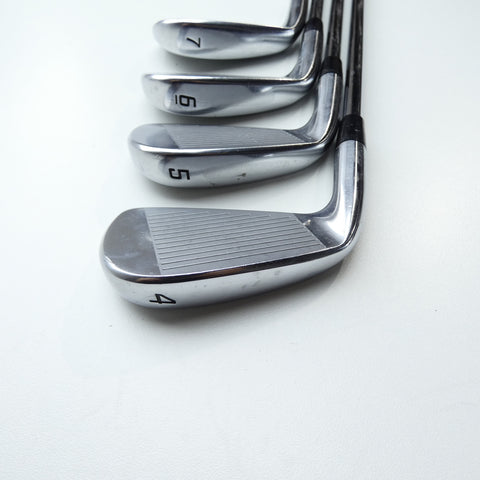 Used Cobra King Forged One Length Iron Set / 4 - PW / Regular Flex