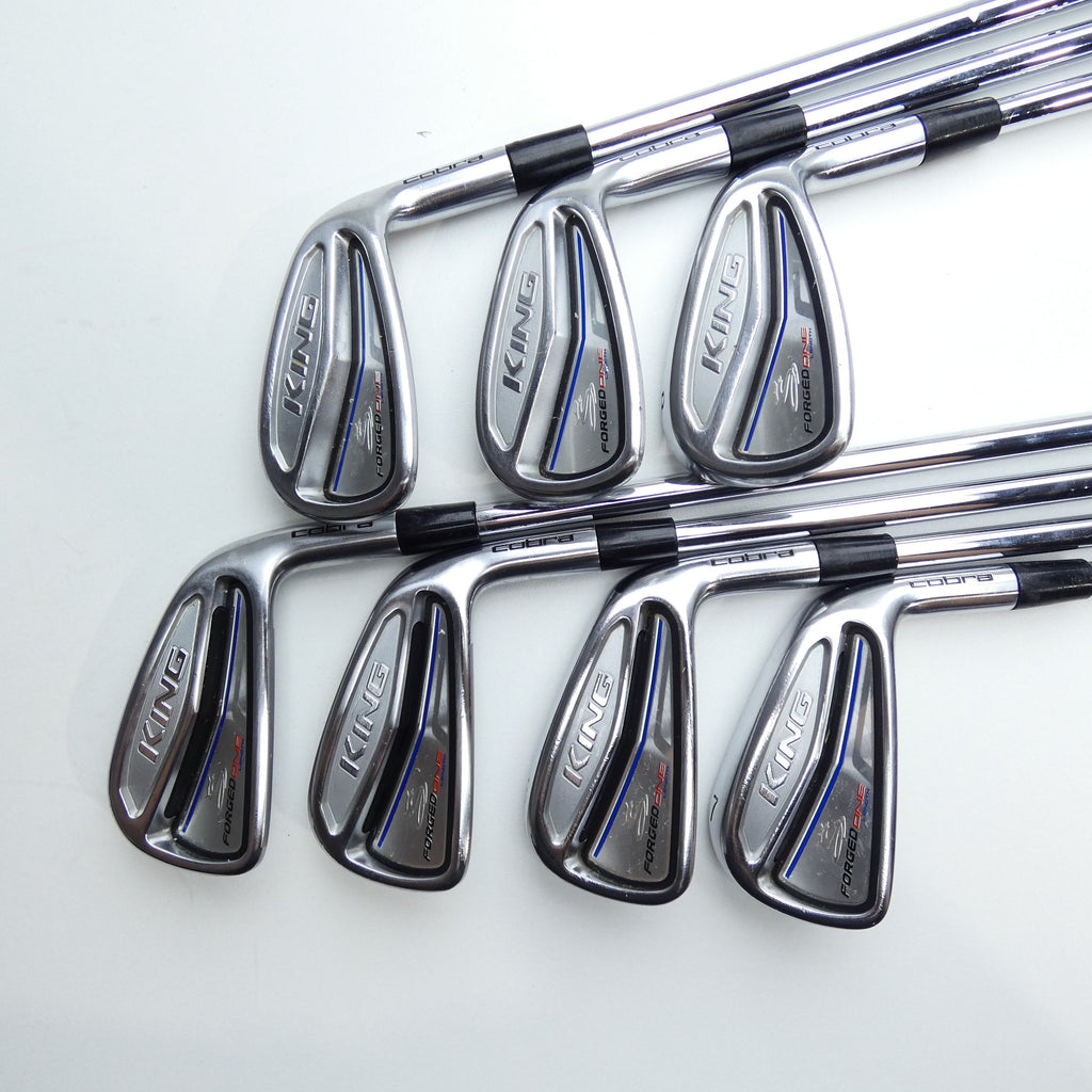 Used Cobra King Forged One Length Iron Set / 4 - PW / Regular Flex