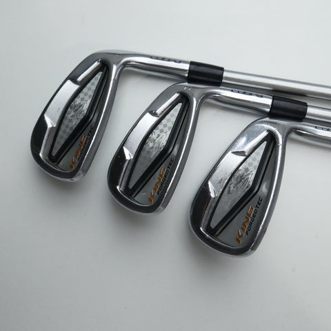 Used Cobra King Forged Tec 2017 Iron Set / 4 - PW / Stiff Flex