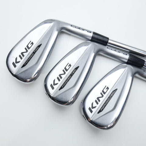 Used Cobra King Forged Tec 2019 Iron Set / 4 - PW / Stiff Flex