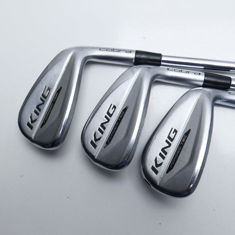 Used Cobra King Forged Tec 2019 Iron Set / 4 - PW / Stiff Flex