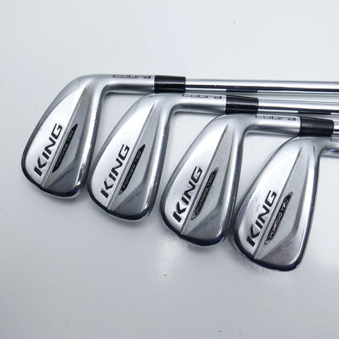 Used Cobra King Forged Tec 2019 Iron Set / 4 - PW / Stiff Flex