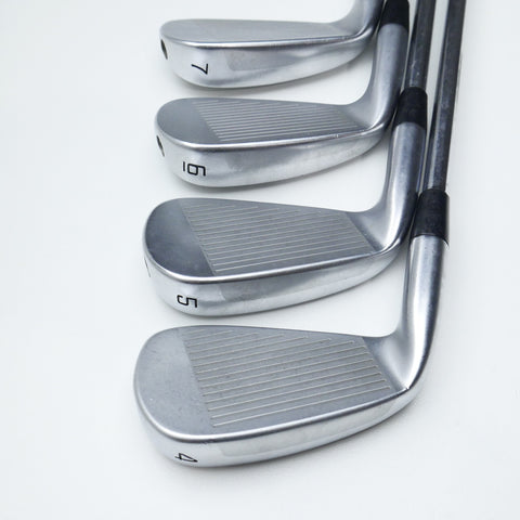 Used Cobra King Forged Tec 2019 Iron Set / 4 - PW / Stiff Flex
