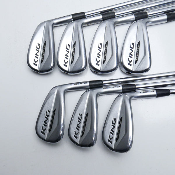 Used Cobra King Forged Tec 2019 Iron Set / 4 - PW / Stiff Flex