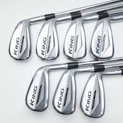 Used Cobra King Forged Tec 2019 Iron Set / 4 - PW / Stiff Flex
