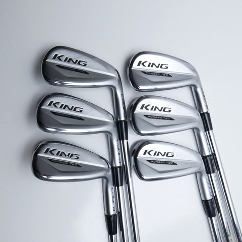 Used Cobra King Forged Tec 2019 Iron Set / 5 - GW NO PW / Regular Flex