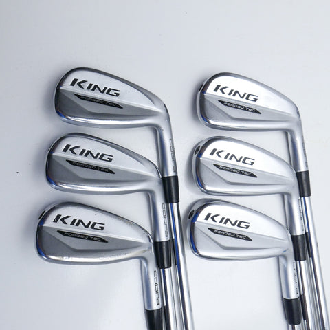 Used Cobra King Forged Tec 2019 Iron Set / 5 - PW / Stiff Flex
