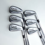 Used Cobra King Forged Tec 2019 Iron Set / 5 - PW / Stiff Flex