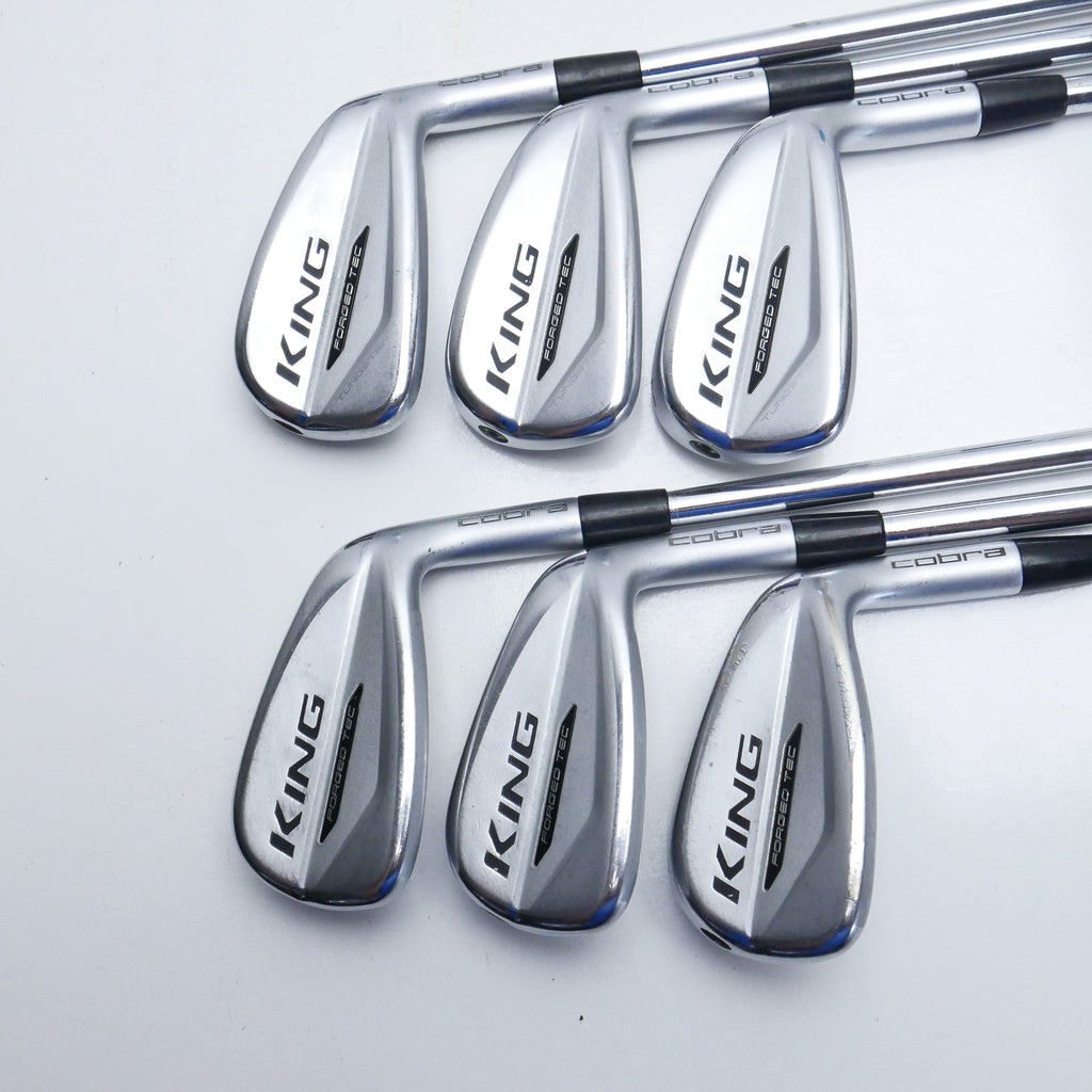 Used Cobra King Forged Tec 2019 Iron Set / 5 - PW / Stiff Flex