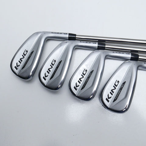 Used Cobra King Forged Tec 2019 Iron Set / 6 - PW + GW + LW / Junior Flex