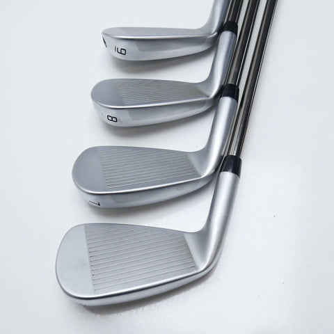 Used Cobra King Forged Tec 2019 Iron Set / 6 - PW + GW + LW / Junior Flex