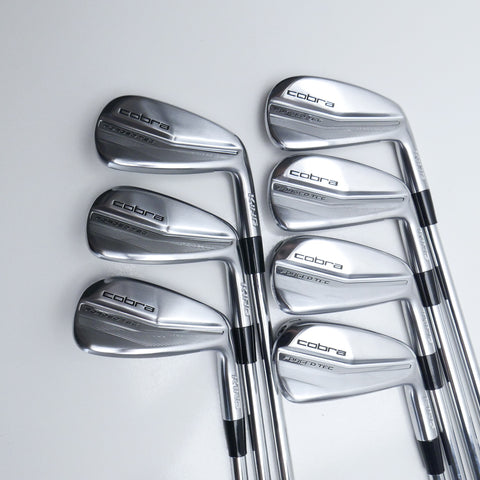 Used Cobra King Forged Tec 2022 Iron Set / 4 - PW / Stiff Flex