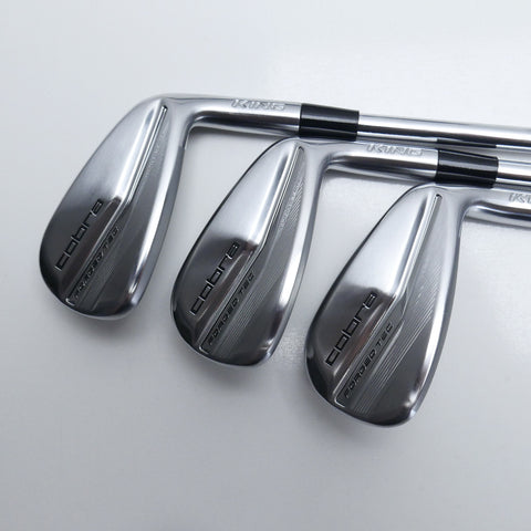 Used Cobra King Forged Tec 2022 Iron Set / 4 - PW / Stiff Flex