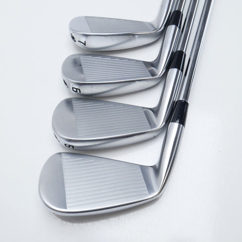 Used Cobra King Forged Tec 2022 Iron Set / 4 - PW / Stiff Flex