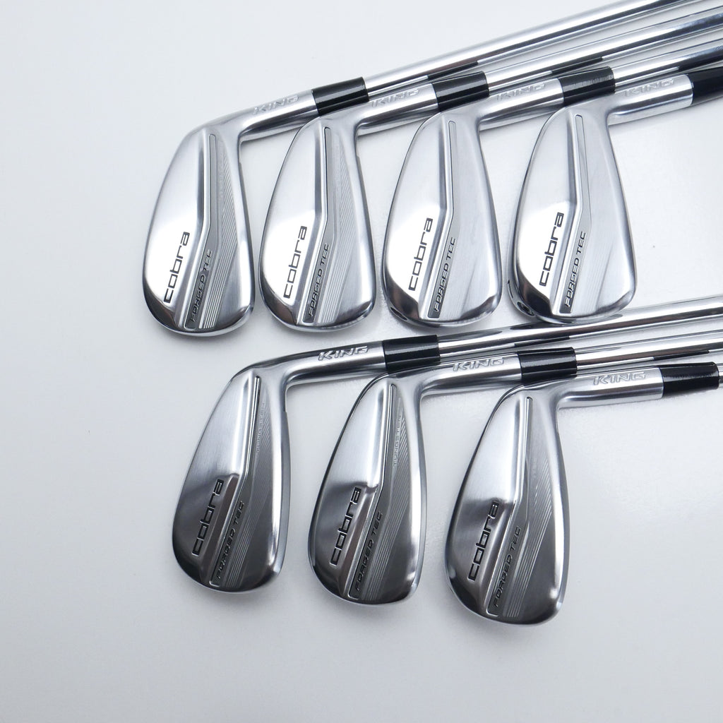 Used Cobra King Forged Tec 2022 Iron Set / 4 - PW / Stiff Flex