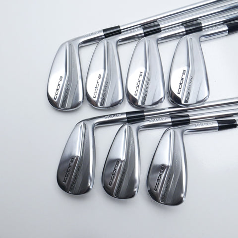 Used Cobra King Forged Tec 2022 Iron Set / 4 - PW / Stiff Flex