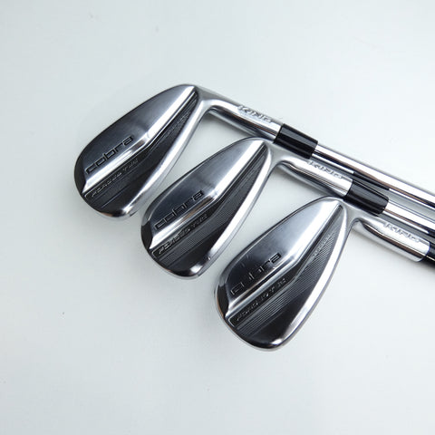 Used Cobra King Forged Tec 2022 Iron Set / 5 - PW / Stiff Flex