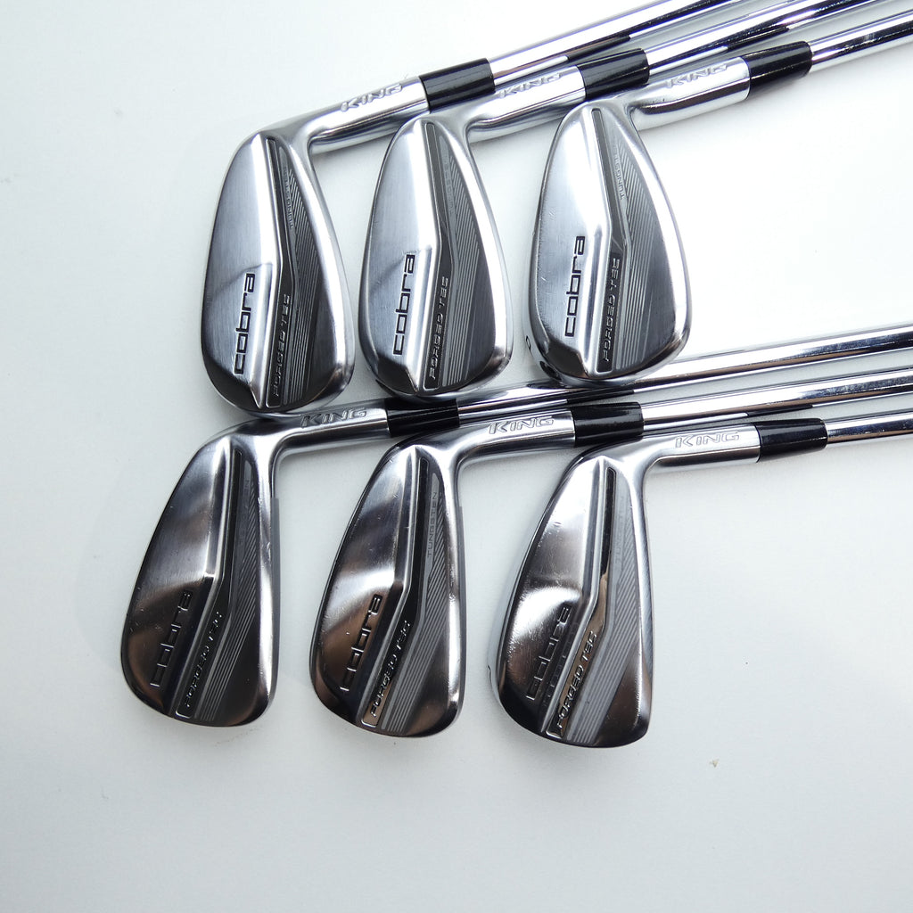 Used Cobra King Forged Tec 2022 Iron Set / 5 - PW / Stiff Flex