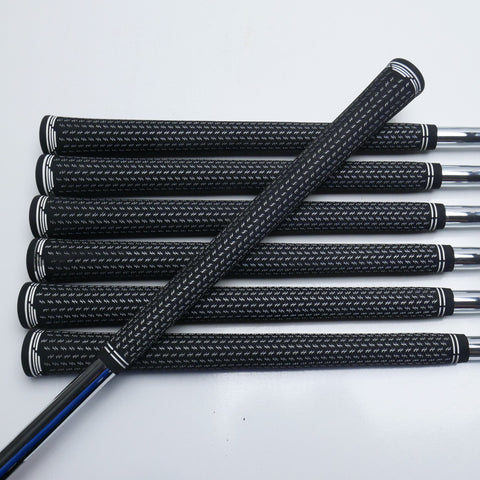 Used Cobra King Forged Tec Black 2022 Iron Set / 4 - PW / Regular / Left-Handed