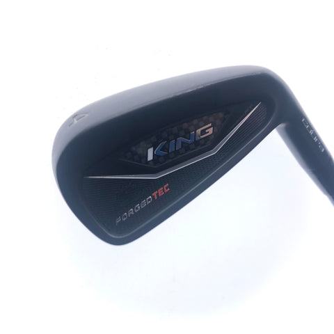 Used Cobra King Forged Tec Black 4 Iron / 21 Degrees / Stiff Flex