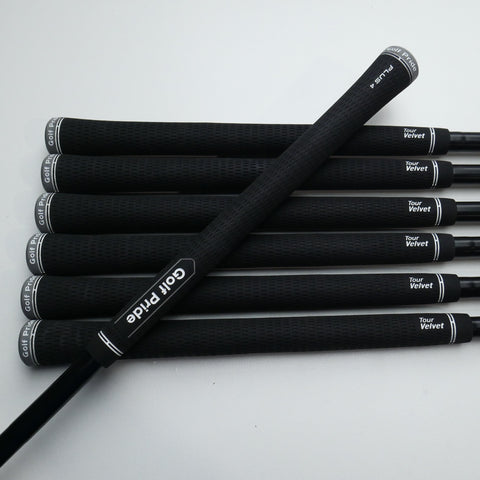 Used Cobra King Forged Tec Black Iron Set / 4 - PW / Regular Flex