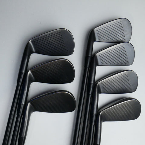 Used Cobra King Forged Tec Black Iron Set / 4 - PW / Regular Flex
