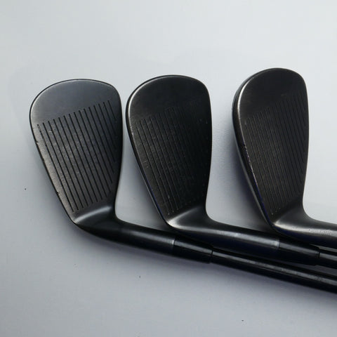 Used Cobra King Forged Tec Black Iron Set / 4 - PW / Regular Flex
