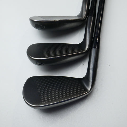 Used Cobra King Forged Tec Black Iron Set / 4 - PW / Regular Flex